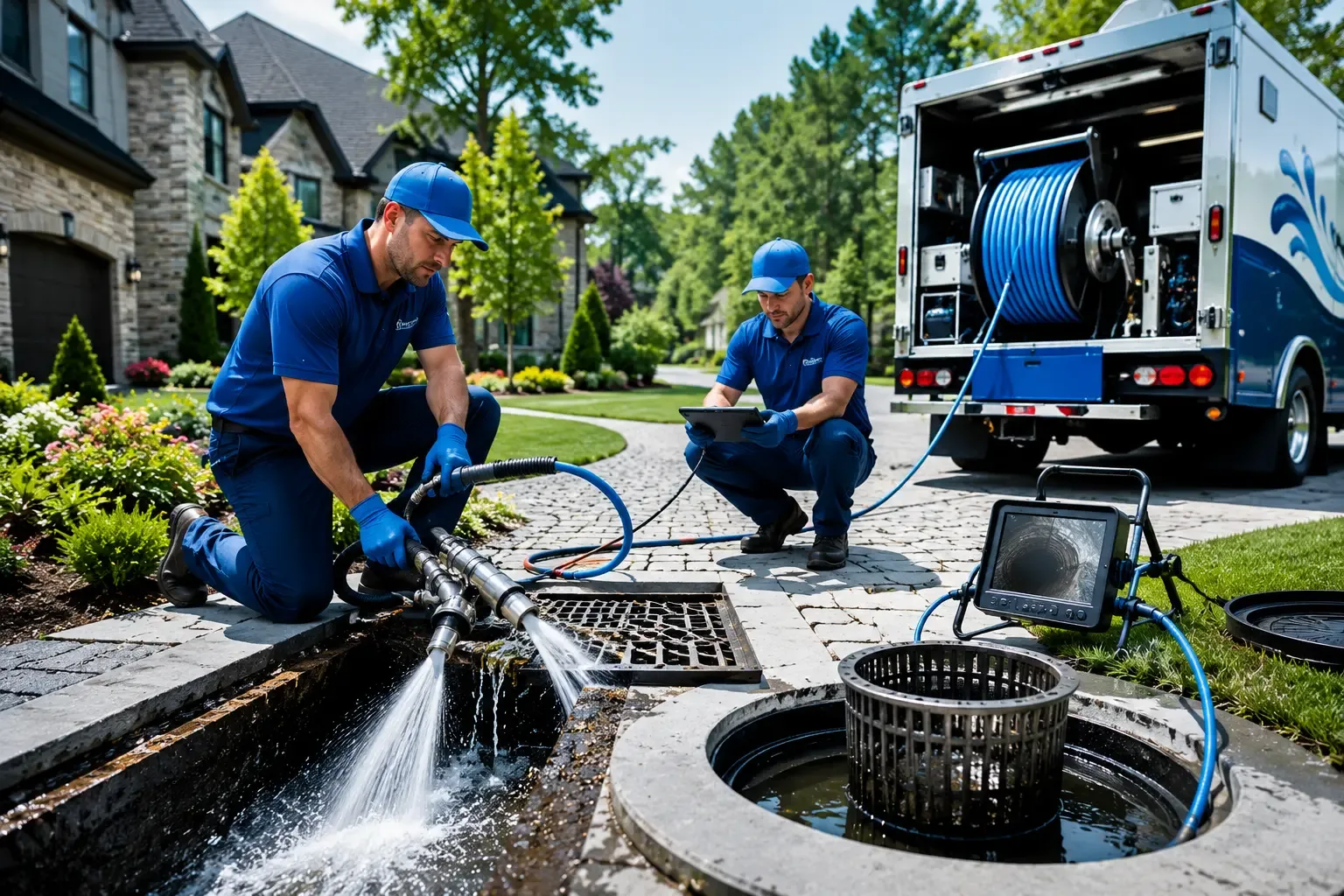 Local outdoor drain cleaning professionals in Portsmouth, IA